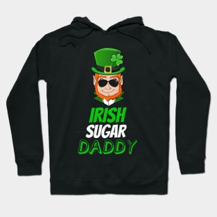 Funny Saint Patricks Day Irish Sugar Daddy Leprechaun Hoodie